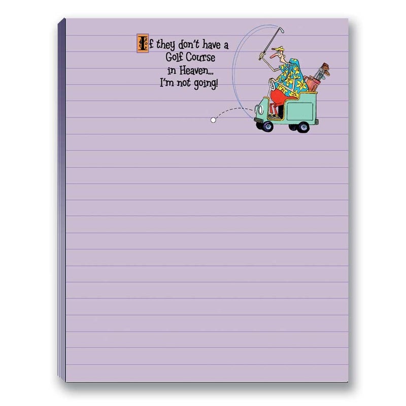 Stonehouse Collection | Funny Golf Notepads | 4 Assorted Golfing Note Pads | Small Gift Idea | USA Made (Golf Set #1) - Image 5